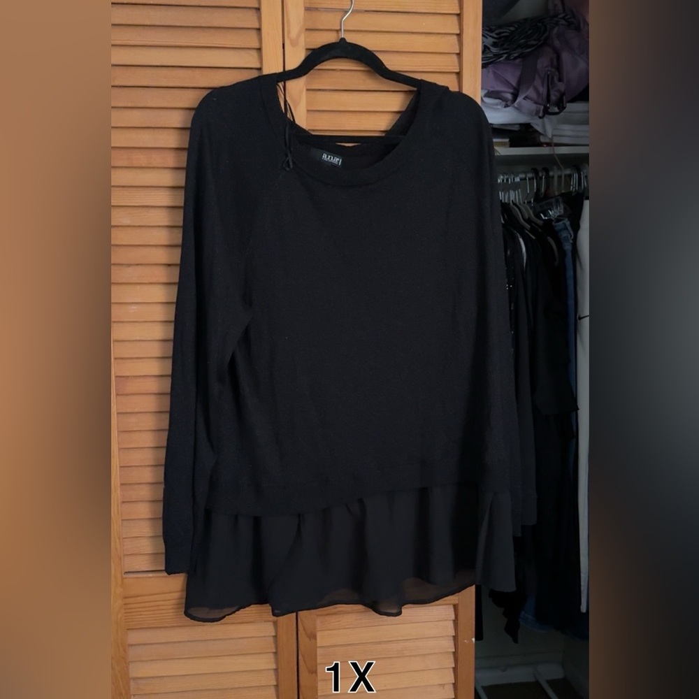 Black Women's Top by a.n.a
